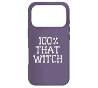 100% That That Witch Skeleton Bones Halloween Meme on Back Coque pour iPhone 17 Pro