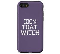 100% That That Witch Skeleton Bones Halloween Meme on Back Coque pour iPhone SE (2020) / 7/8