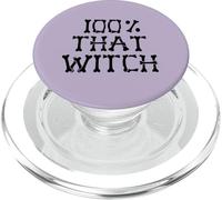 100% That That Witch Skeleton Bones Halloween Meme on Back PopSockets PopGrip pour MagSafe