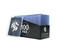 100 Toploaders Rigides pour Cartes TCG - Protection Premium Ultra Transparente - Taille Standard 66 × 91 mm - Protecteurs pour Cartes Pokémon, MTG et Sports | FANTASY CLUB