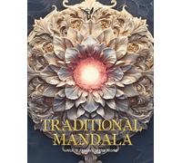 100 Traditional Mandalas: Vol. 1: Flowers of the World: An Adult Coloring Book for Stress Relief and Relaxation featuring 100 Classic Floral Designs