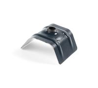 100 TRAPEZO-C - Cavalier bac acier - sommet de nervure type C1 - RAL7037 - SCELL-IT - CAV-TC1-7037