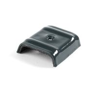 100 TRAPEZO-E - Cavalier bac acier - sommet de nervure type E1 - RAL7037 - SCELL-IT - CAV-TE1-7037