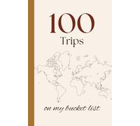 100 Trips on My Bucket List - Dot Grid Travel Journal.: Memories. Travel bucket list book