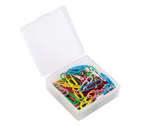 100 Trombones, Trombones Colorés De 29 Mm, Différentes Couleurs, Trombones Pour L'école De Bureau Et L'usage Personnel