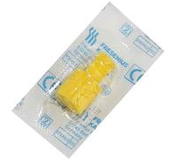 100 Trucs de wagon Bouchon de fermeture unique stérile Emballé - Jaune