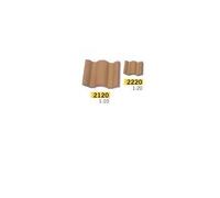 Tuile Imbriquée Rouge 30 X 30 X 10 Mm - 100 Pièces 1/10 Aedes
