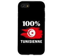 100% Tunisienne et fière de l'être Drapeau de la Tunisie Coque pour iPhone SE (2020) / 7/8