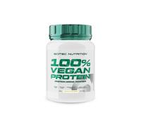 Scitec Nutrition 100% Vegan Protein - 5 sources de protéines d'origine végétale - enrichi en vitamine B12-33g par portion - Vegan, 1 kg, Vanille