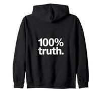 100% Vérité Chrétienne Authentique Sweat à Capuche