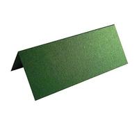100 Vert foncé vierge Table Nom Place Cartes de visite, idéal pour les fêtes ou de mariage carte - UK de travaux manuels