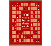 100 Vins à Boire dans sa Vie - Poster à gratter