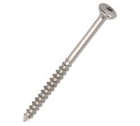 100 vis à bois et aggloméré à tête fraisée en acier inoxydable TX Spax 5 x 70mm