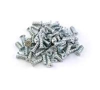 100 Vis Euro Vis de Charniere Vis de Coulisse 6.3 x 13