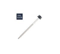 100 Vis pour bacs acier D. 6,3 mm L. 100 mm ZAMATOP-W TH12 pour le bois - RAL 5008