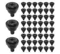 100 Vis pour Disque Dur SSD et Mécanique 35 Pouces Vis à Tôle Micro D’Amortissement pour Ordinateur PC Kit Fixation Antivibrations pour Stockage Fiable