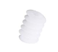 100 vis sans fin blanches en plastique 3,5 x mm, 0,7 A, m, tige de pignon à, engrenage for pièces technologiques