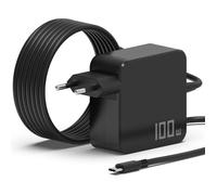 100 W Chargeur pour ordinateur portable USB C Lenovo MacBook HP Toshiba ASUS Samsung Acer,adaptateur universel USB C de moins 100 W