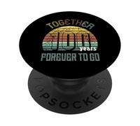 100 Wedding Anniversary for Couple 100th Year of Marriage PopSockets PopGrip Adhésif