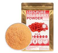 100% Wolfberry Powder 100g/3.52oz 枸杞粉 poudre de Goji, poudre de Goji pour smoothies, shakes, pâtisseries et boissons, | sans conservateur