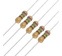100 x 1/4W 250V 750 Ohm axia-l Résistances Film Carbone Plomb Composants consommateurs d'énergie