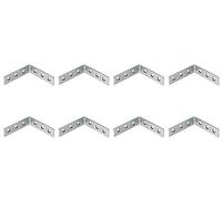 100 x 100 x 20 mm 90 degrés en acier Petite/Grande Angle droit en métal en forme de L Support d'angle Brace Fixation réparation de support d'étagère