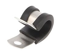 100 x 211-15080 collier Ø faisceau : 9,5 mm L : 12,7 mm aluminium Ø de montag...
