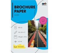 100 X A4 Double Sided Glossy Photo Paper 140gsm Inkjet Professional Photo Quality For Flyers And Double-Sided Brochures -72-100