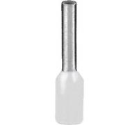 100 x Assortiment d'embouts - BLANC- isolés - 0,75qmm / 0,75mm² Longueur 8 mm