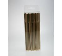 100 x brochettes de 15cm en bois de bambou avec paddle