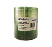 Verbatim - 100 x CD-R - 700 Mo 52x - blanc - surface imprimable thermique large - Brique
