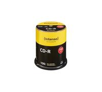 Intenso CD-R – 700 Mo (80 min) 52x – Lot de 100 – Spindle