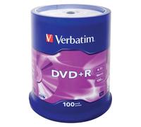 Verbatim - DVD+R x 100 - 4.7 Go - support de stockage
