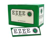 100 X livres 5000 feuilles de papier à cigarette standard Ezee Vert Taille moyenne