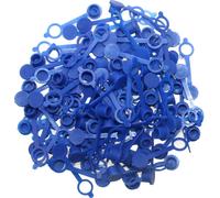 100 x M8 capuchons de graissage de cône capuchons anti-poussière de protection de graisse BLEU
