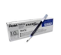 100 x recharge à rouleaux Pentel LR10 pour stylo gel EnerGel 1,0 mm pointe mé...
