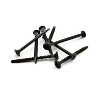 100 x Vis pour Plaque de Plâtre avec Pointe Autoperceuse 3.5 x 25