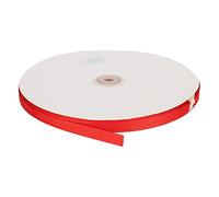 100 Yards Satin Ribbon, Polyester Ribbon, Ribbon for Gifts Wrapping for Gifts Wrapping, Bows, Trimming, Sewing and Making Blankets (Red)