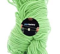 100 Yo-Yo FICELLES DE Replacement par YoyoFactory - Vert (100% Polyester, 100 Piéces, Convient à Tous Les Yoyos)