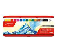 [1000.315] CARAN D'ACHE Gouache GOUACHE STUDIO, en tablettes, étui de 15