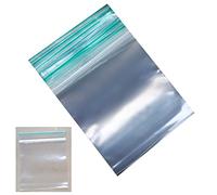 1000 (40 mm X 40 mm) Effacer Poly Plastique sachets réutilisables Fermeture Éclair Uni