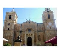 1000(50x70cm)-Piece Adult Puzzle of The St. John's Co-Cathedral Architecture in Valletta, Malta, a Jigsaw Game and Intellectual Toy Gift for Teenagers
