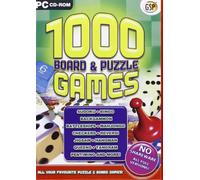 1000 Board and Puzzle Games (PC CD) [import anglais]