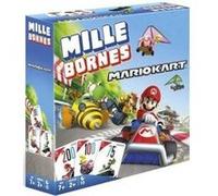 1000 bornes Mario Kart avec plateau circuit de jeu - Milles bornes - Jeu de societe classique - Enfant