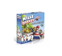 1000 bornes Mario Kart avec plateau circuit de jeu - Milles bornes - Jeu de societe classique - Enfant