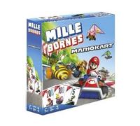 1000 bornes pour Mario Kart avec Plateau Circuit de Jeu - pour milles bornes - Set Jeu de société Classique avec Carte Offerte - Enfant - Version Francaise