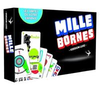 1000 bornes Version Luxe 2-8 Joueurs - Mille bornes - Jeu de Societe Classique Famille - Set Fabrique en France et Carte Tigre