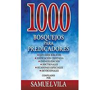 1000 Bosquejos Para Predicadores Hardcover 1000 Sermon Outlines For Preachers