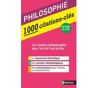 Denis Huisman – La Philosophie en 1000 citations-clés – Édition 2020 – Broché