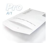 1000 Enveloppes À Bulles Blanches A/1 Gamme Pro Format 90x165mm
